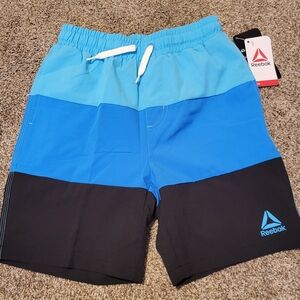 Reebok Boys Colorblock Swim Trunks